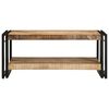 vidaXL Coffee Table 90x50x38 cm Solid Rough Wood Mango