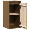 vidaXL Wall Cabinet Honey Brown 30x30x60 cm Solid Wood Pine