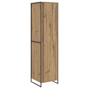 vidaXL Warderobe Artisian Oak 50 x 50 x 200 cm Engineered Wood