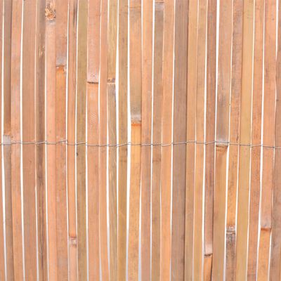vidaXL Bamboo Fence 100x400 cm