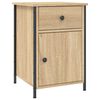 vidaXL Bedside Cabinets 2 pcs Sonoma Oak 40x42x60 cm Engineered Wood