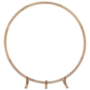 vidaXL Wedding Arch Light Brown 224 x 80 x 220 cm Solid Pine Wood