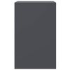 vidaXL Bedside Cabinets 2 pcs Anthracite 34.5x39x62 cm Steel