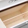 vidaXL Shoe Cabinet White 50x28x58 cm Paulownia Wood