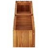 vidaXL Garden Raised Bed 150x30x25 cm Solid Acacia Wood