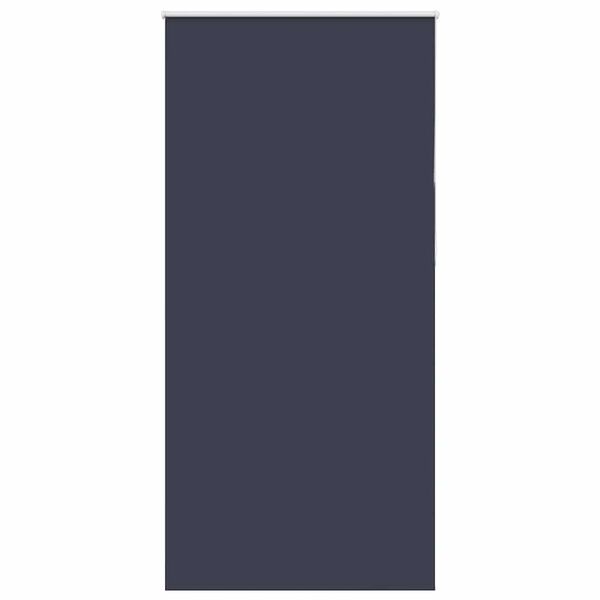 vidaXL Roller Blind Blackout Marine 90x210 cm Fabric Width 85.7 cm Polyester