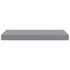 vidaXL Floating Wall Shelf Grey 50x23x3.8 cm MDF