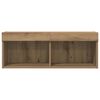 vidaXL TV Cabinet Set Artisan oak 80 x 30 x 30 cm Engineered Wood