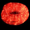 vidaXL Rope Light with 2400 LEDs Red 100 m PVC