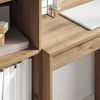 vidaXL Desk with Drawer 2 pcs Artisan Oak