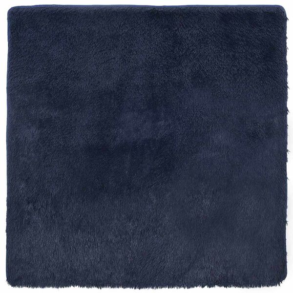 vidaXL Shaggy Rug High Pile NAVARRA Navy 200x200 cm Polyester