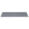 vidaXL Stair Mats Self-adhesive 15 pcs 60x25 cm Light Grey Rectangular