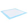vidaXL Pet Training Pad 50 pcs Blue and White 60 x 60 cm