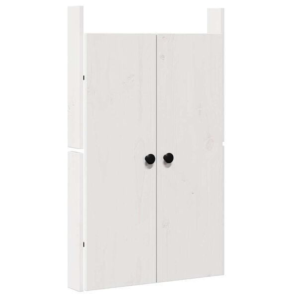 vidaXL Kitchen Door White 50 x 9 x 82 cm Solid Pine wood