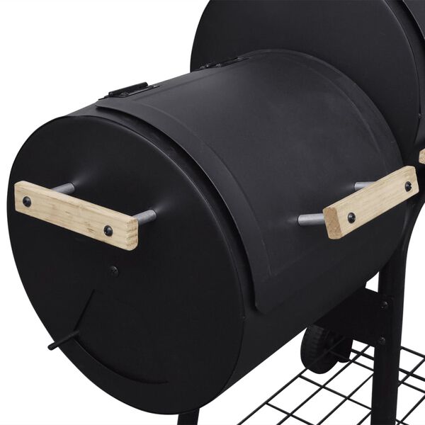 Classic Charcoal BBQ Offset Smoker