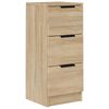 vidaXL Sideboard | Sonoma oak | Engineered wood | Sideboard | Square | Modern
