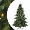 vidaXL Artificial Hinged Christmas Tree Green 180 cm PVC and Steel