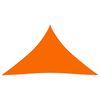 vidaXL Sunshade Sail Oxford Fabric Triangular 3x3x4.24 m Orange