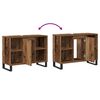 vidaXL Bathroom Cabinet Old Wood 80 x 33 x 60 cm Engineered Wood