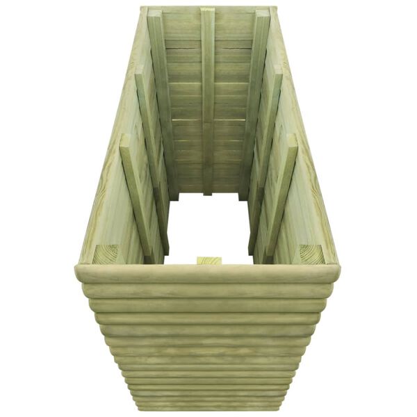 vidaXL Garden Raised Bed 106x56x96 cm Impregnated Pinewood
