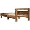 vidaXL Bed Frame Old wood 90 x 190 cm Engineered wood