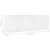 vidaXL | TV Cabinet | 3 pcs 37 x 35 x 107.5 cm
