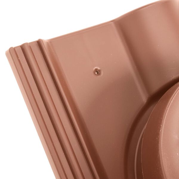 vidaXL Solar Pass-through for Frankfurt Roof Tile Brick Red