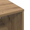 vidaXL Coffee Table Artisan oak 60 x 50 x 40 cm Engineered wood