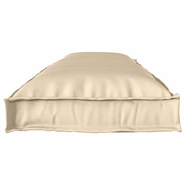 vidaXL Cushion Beige 150 x 40 x 8 cm Oxford Fabric