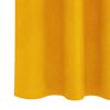 vidaXL Blackout Curtains 2 pcs Mustard Yellow 140 x 260 cm Velvet