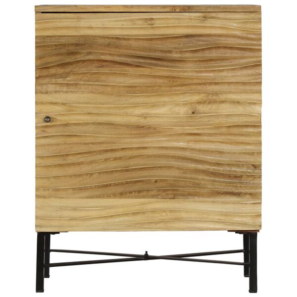 vidaXL Sideboard Solid Mango Wood 60x35x75 cm