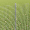 vidaXL Fence and Post Grey 1.4 x 25 m Steel