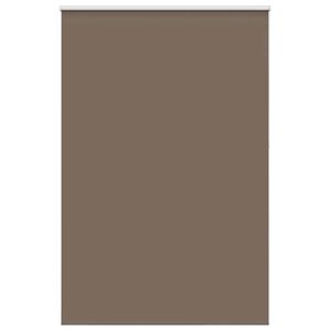 vidaXL Roller Blind Blackout Coffee 155x230 cm Fabric Width 151.6 cm Polyester