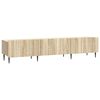 vidaXL TV Cabinet 147 x 34.5 x 32 cm Sonoma Oak Engineered Wood