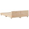 vidaXL Bed Frame without Mattress 120x200 cm Solid Wood Pine