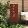 vidaXL Garden Privacy Screen Rusty 50 x 140 cm Weathering Steel