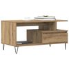 vidaXL Coffee Table Artisan Oak 90x49x45 cm Engineered Wood