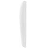 vidaXL Headboard Ear White 80 x 23 x 6 cm PVC