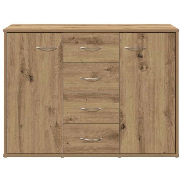 vidaXL Sideboard Artisan Oak 88x30x64 cm Engineered Wood