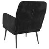 vidaXL Armchair Black 79 x 62 x 79 cm Velvet