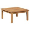 vidaXL Garden Bench 2 pcs Brown Solid Teak wood
