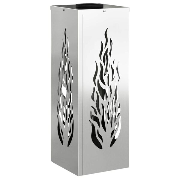 vidaXL Solar LED Pathway Light 2 pcs Rusty Weathering Steel