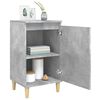 vidaXL Bedside Cabinet Concrete Grey 40x35x70 cm Engineered Wood
