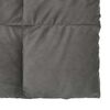 vidaXL Full Year Duvet Quilted Light Grey 135 x 220 cm Microfiber