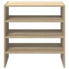 vidaXL Shoe Racks 2 pcs Stackable Sonoma Oak 60x30x30.5 cm