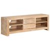 vidaXL TV Cabinet Solid Acacia Wood 120x30x40 cm Light Brown