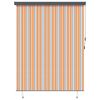 vidaXL Roller Blind Yellow and Blue 200 x 250 cm Fabric and Aluminum