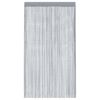 vidaXL String Curtains 2 pcs Light Grey 100x250 cm