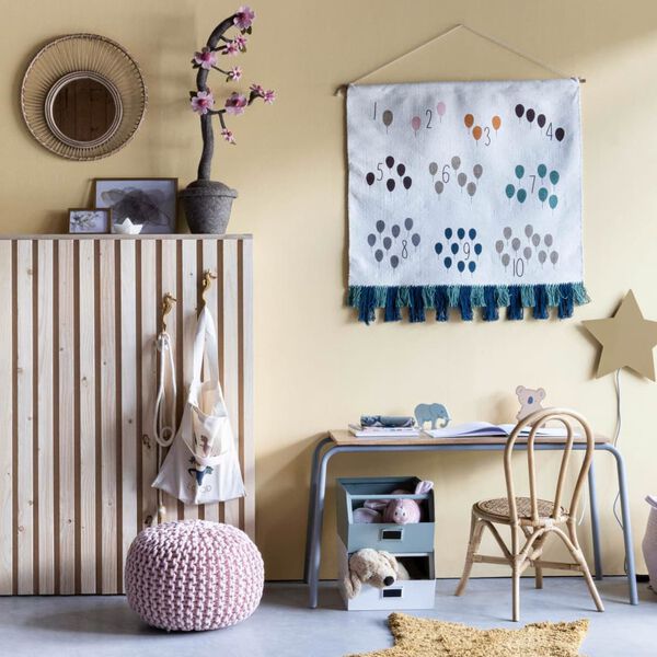 KidsDepot Storage Box Original Metal White