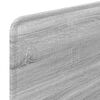 vidaXL Headboard with Headboard Grey Sonoma 75 cm Engineered wood